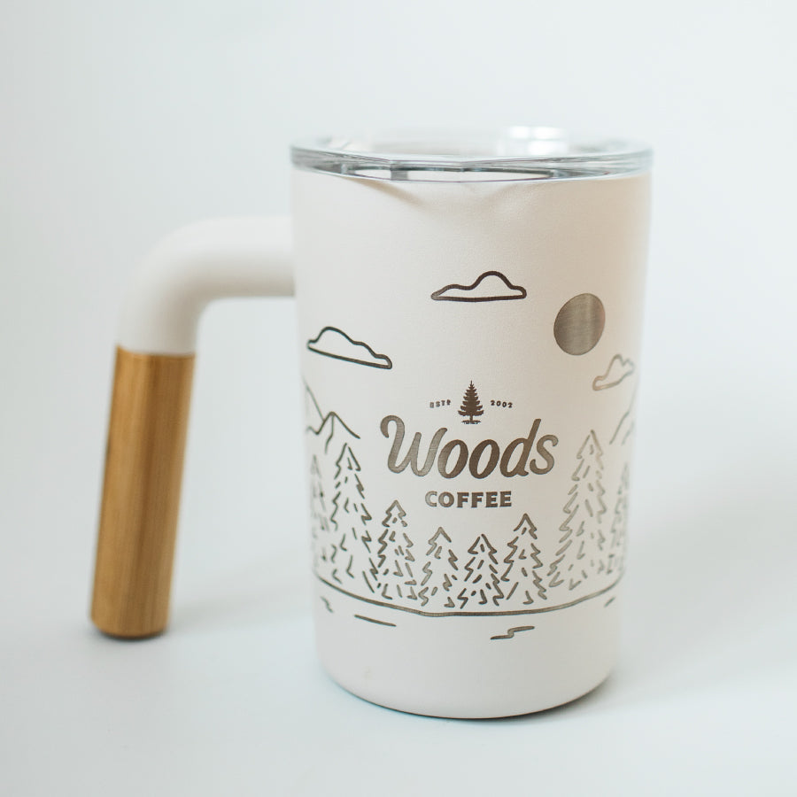 Woods Handle Mug Woods Coffee