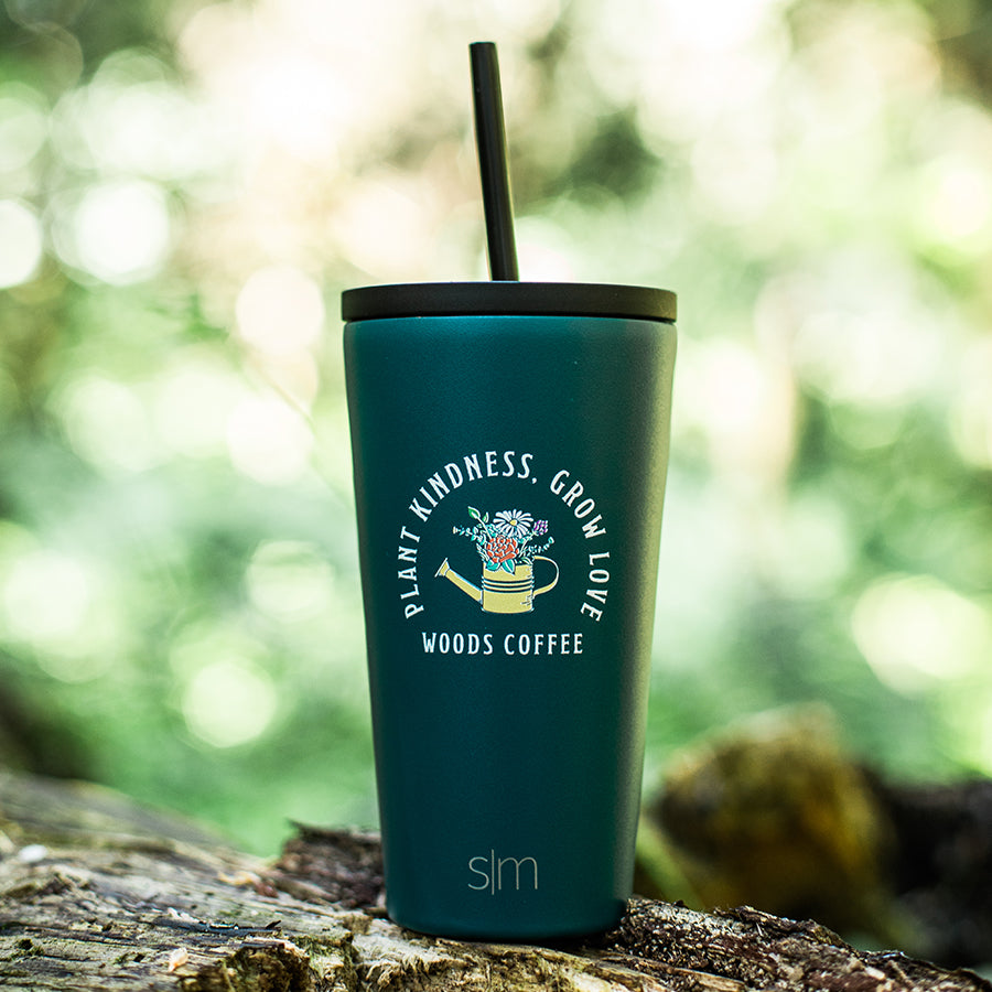Plant Kindness Insulated Tumbler – Woods Coffee