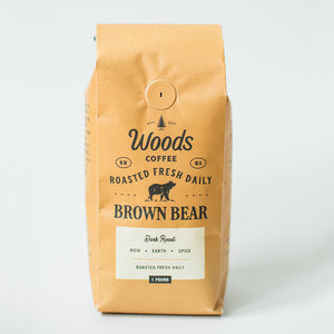 Woods Coffee Brown Bear